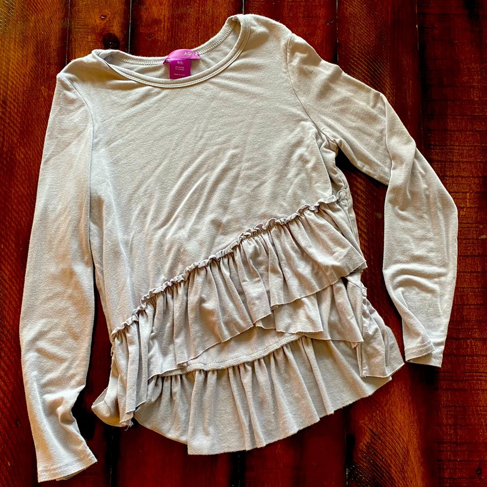 Light gray cotton shirt
